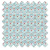 Bacati - Sophia Paisley Aqua/Coral Floret Crib/Toddler Bed Skirt -Bacati GUEST fd5d1730 dcc0 4a11 ae9e 0f2f1f03287c