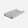 Bacati - Love Gray/White Warp Stripes Changing Pad Cover