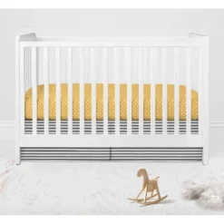 Bacati - Dots Stripes Gray Yellow 4 Pc Crib Bedding Set With Diaper Caddy 12 Bacati - Dots Stripes Gray Yellow 4 Pc Crib Bedding Set With Diaper Caddy -Bacati GUEST ffca0296 8cc7 493b 9383 ee085e03d359